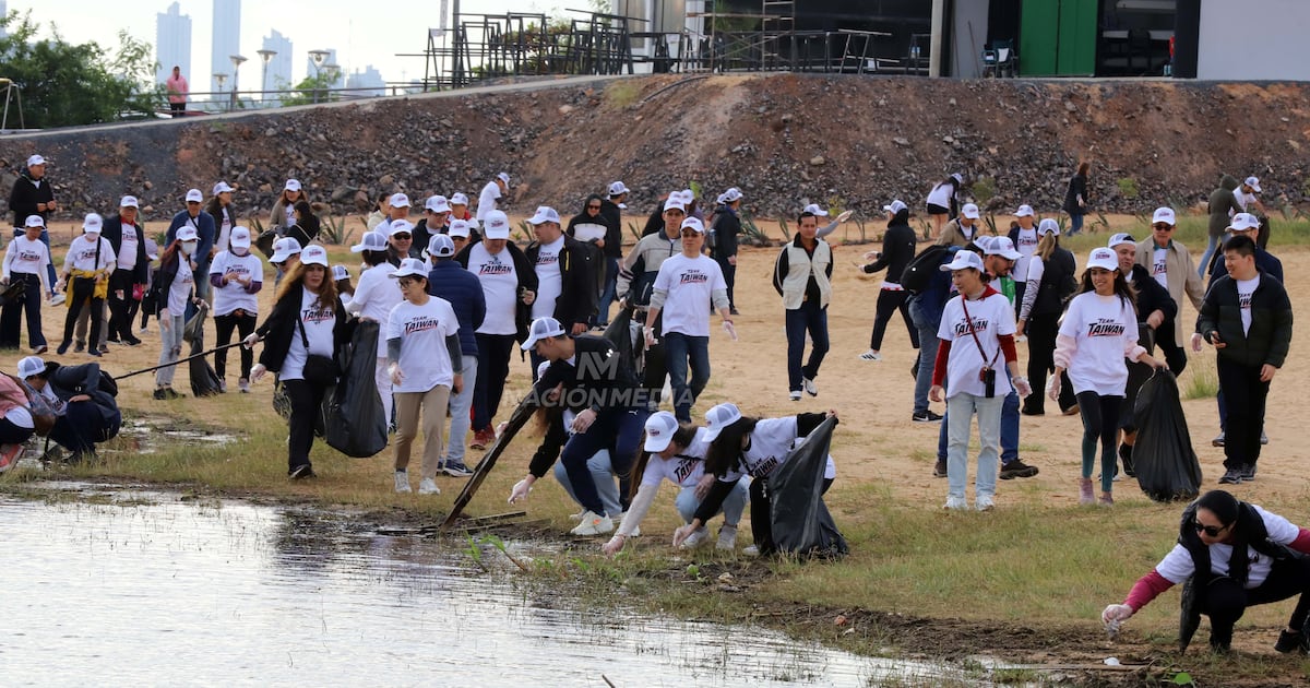 Taiwán organiza jornada de limpieza en la Costanera de Asunción