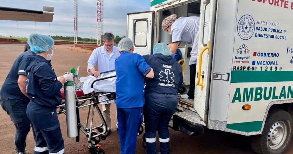 Niño trasladado de urgencia en avión de las FF. AA. al Cenquer por quemaduras
